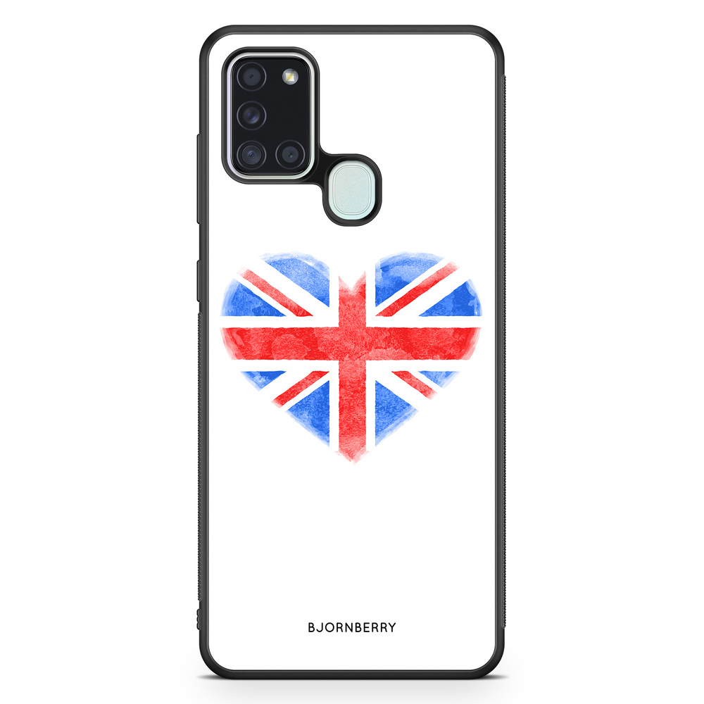 Samsung Galaxy A21s Case - UK Heart