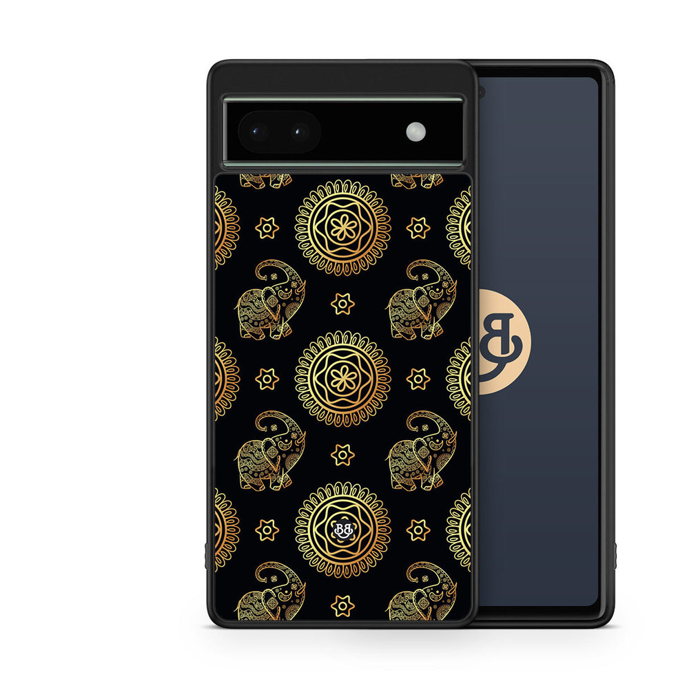 Google Pixel 6a Case - Elephant Gold
