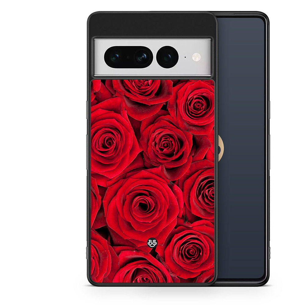 Google Pixel 7 Pro Case - Red Roses