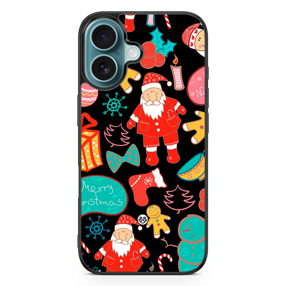 iPhone 16 Case - Christmas Pattern