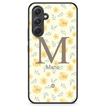 Samsung Galaxy A54 5G Custom Skal - AWAKEN - Golden Bloom