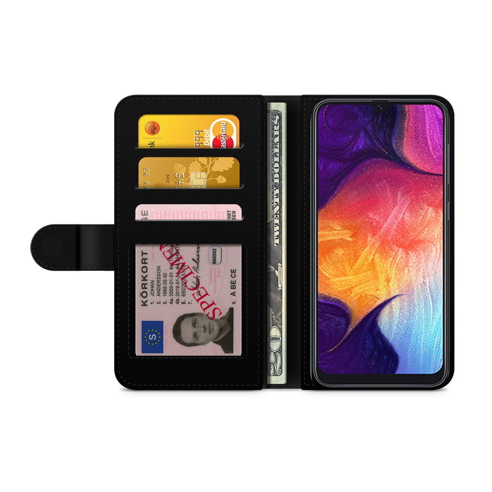Samsung Galaxy A50 Wallet Case - Ghost Pattern - 2