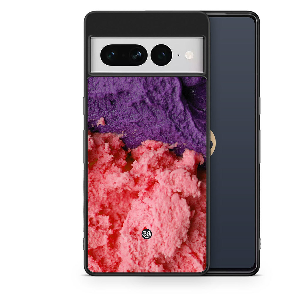 Google Pixel 7 Pro Case - Ice-crea pink/purple
