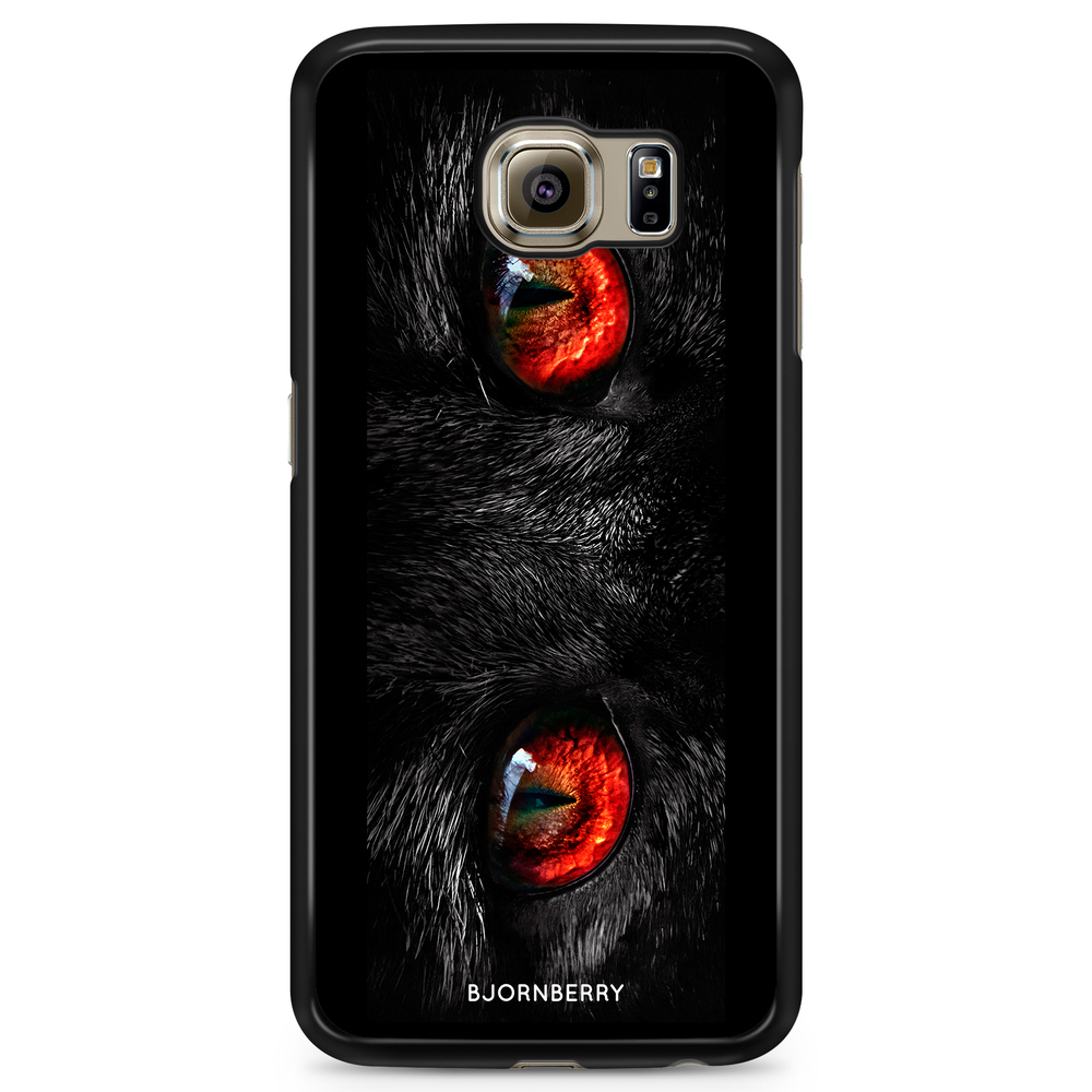 Samsung Galaxy S6 Edge Case - Red Cat Eyes