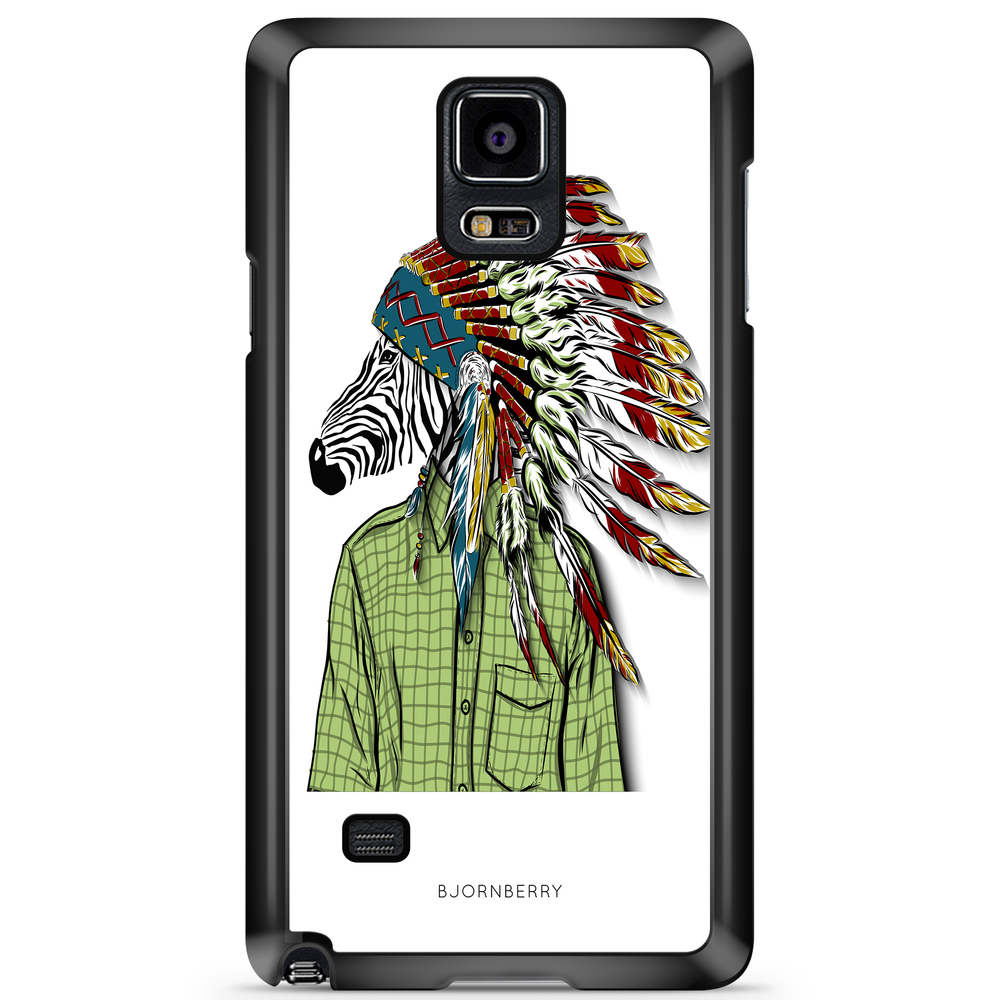 Samsung Galaxy Note 4 Case - Hipster Zebra