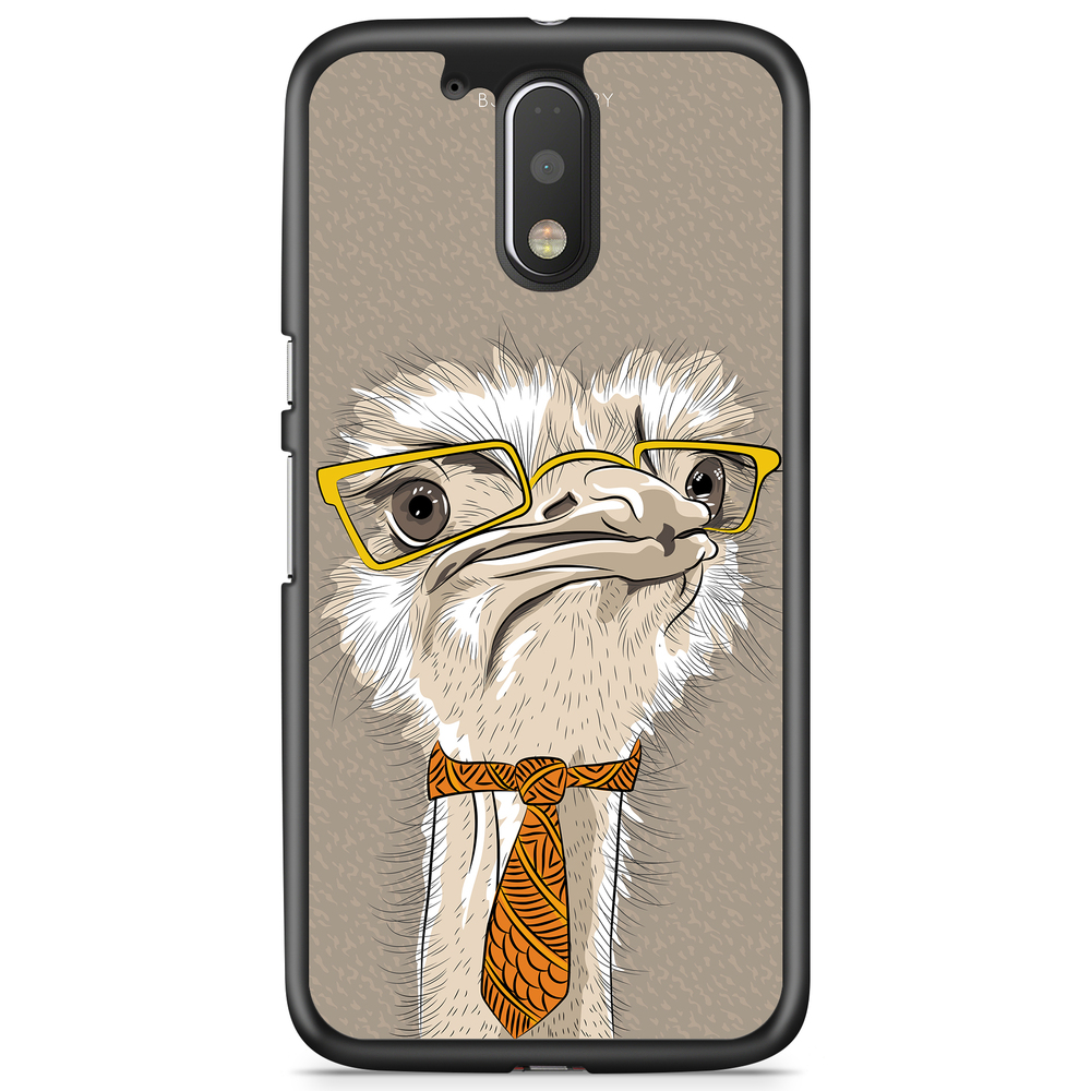 Moto G4/G4 Plus Case - Hipster Ostrich