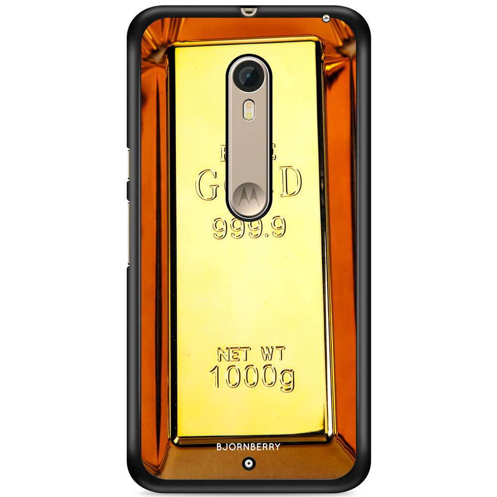 Moto X Style Case - Gold Brick