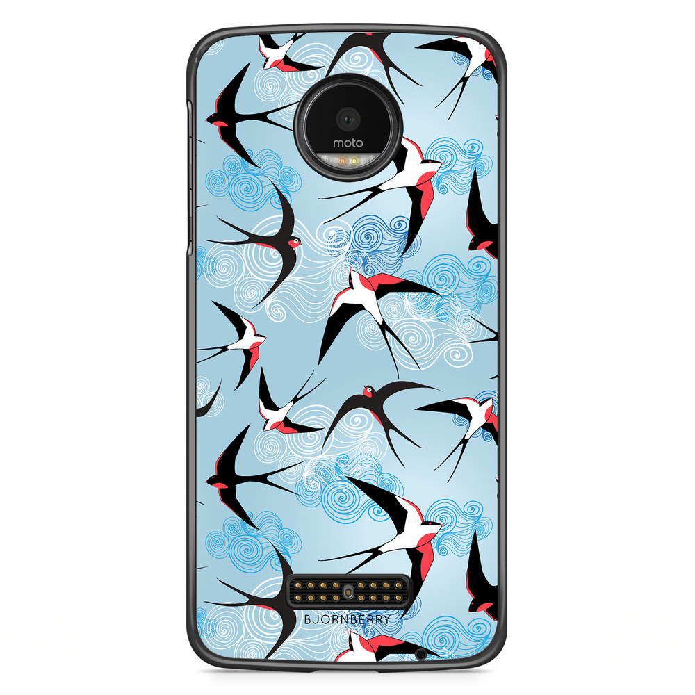 Moto Z2 Play Case - Swallows
