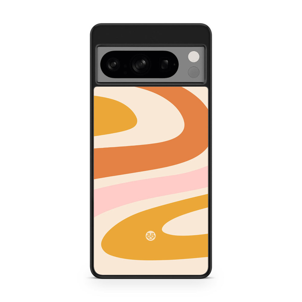 Google Pixel 8 Pro Case - Orange 70s