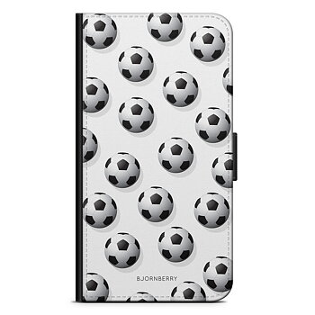 Huawei P9 Plånboksfodral - Fotbolls Mönster