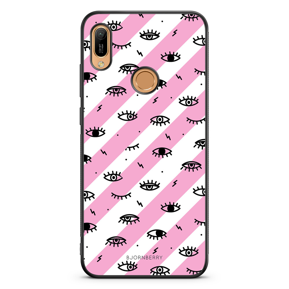 Huawei Y6 2019 Case - Eye Pattern
