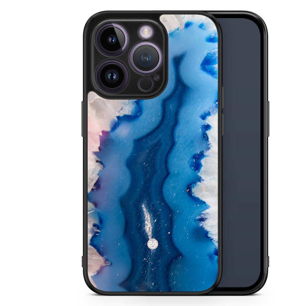 iPhone 14 Pro Case - Blue Agate