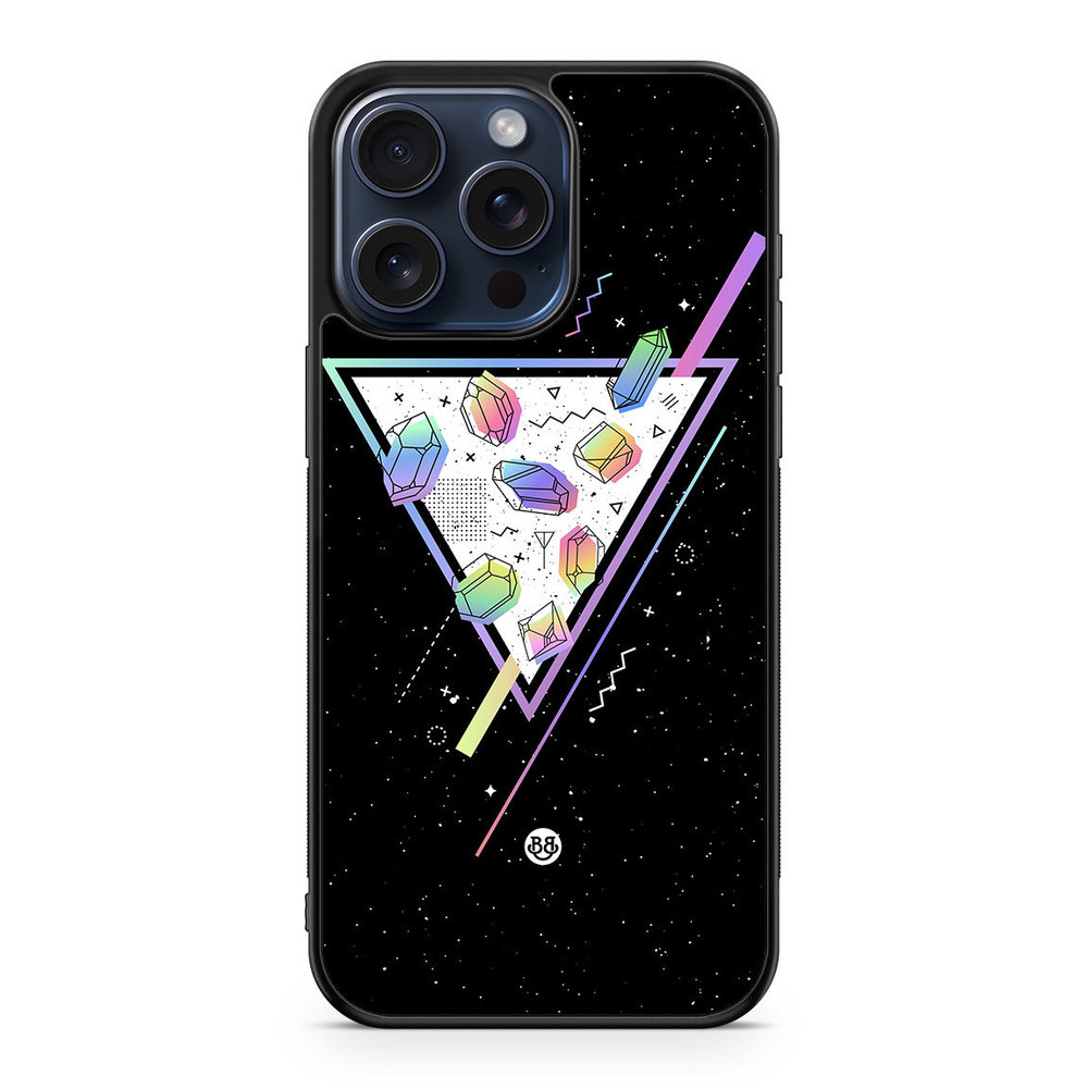 iPhone 15 Pro Max Case - Space Triangle