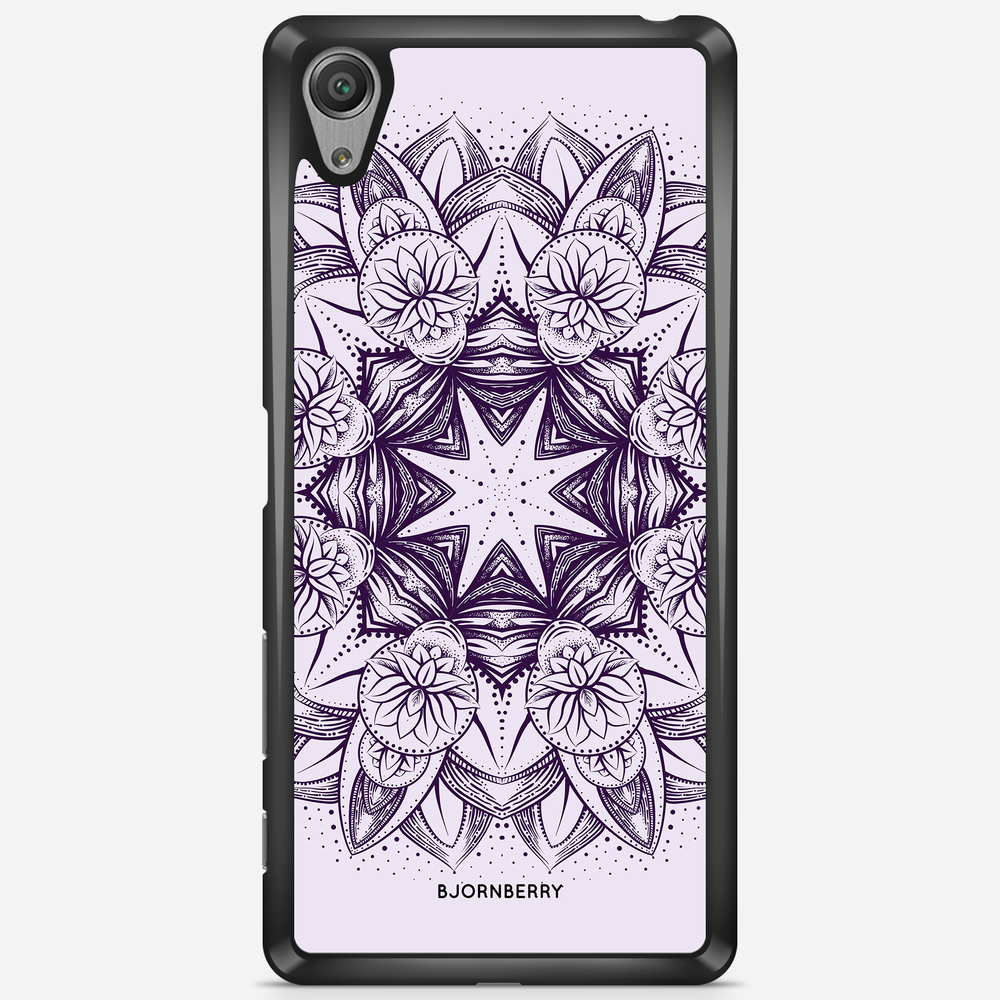 Sony Xperia X Performance Case - Purple Mandala