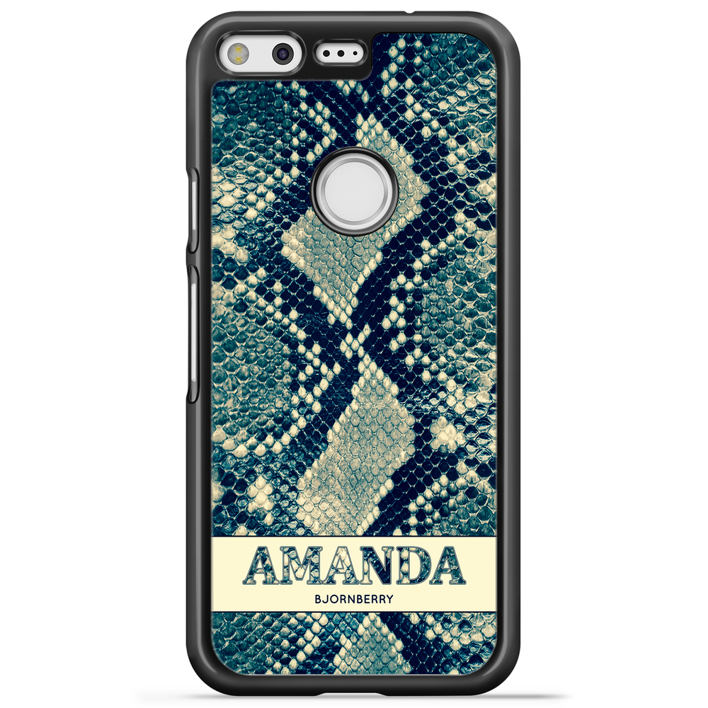 Google Pixel Case Custom - Custom Blue Snake
