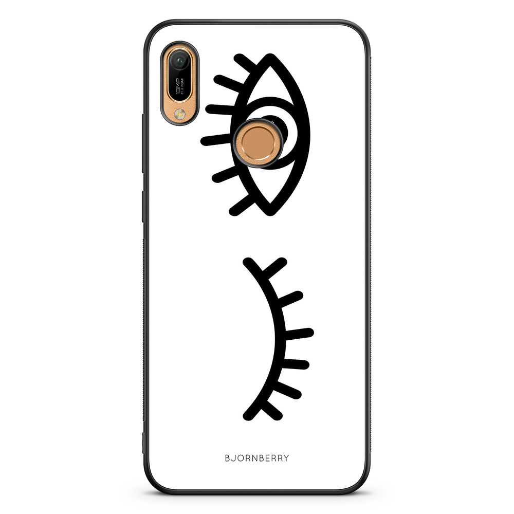 Huawei Y6 2019 Case - Black Eyes