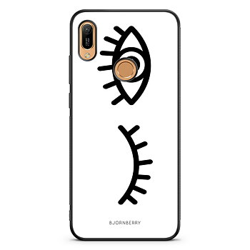 Huawei Y6 2019 Skal - Svarta Ögon