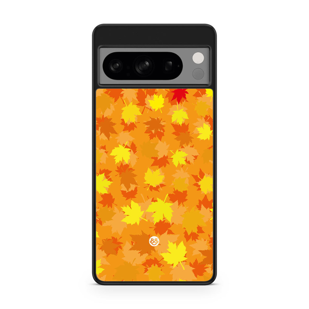 Google Pixel 8 Pro Case - Orange leaves
