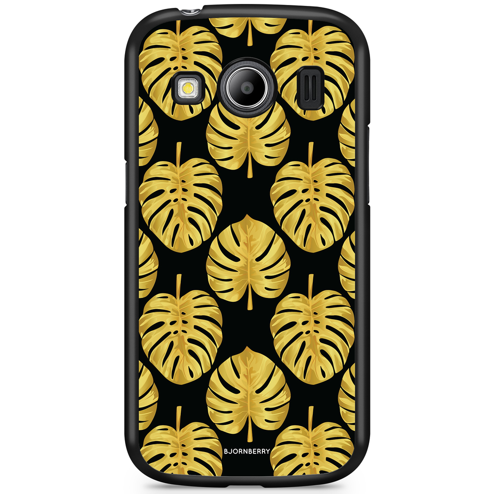 Samsung Galaxy Ace 4 Case - Gold Monstera
