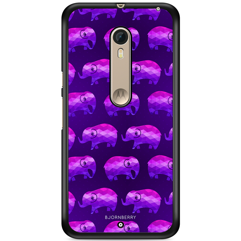 Moto X Style Case - Purple Elephant