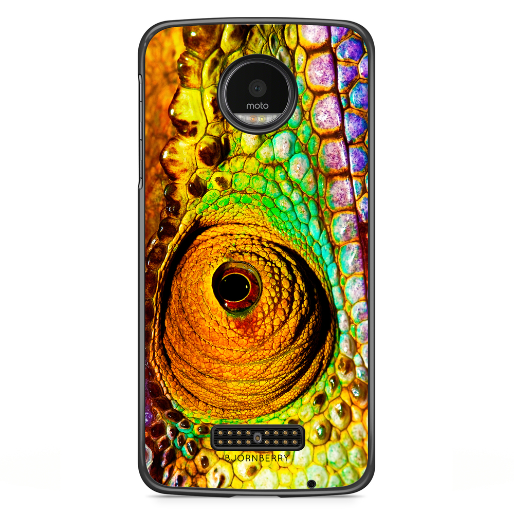 Moto Z2 Play Case - Chameleon Eye