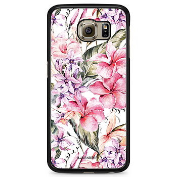 Samsung Galaxy S6 Edge Skal - Vattenfärg Blommor
