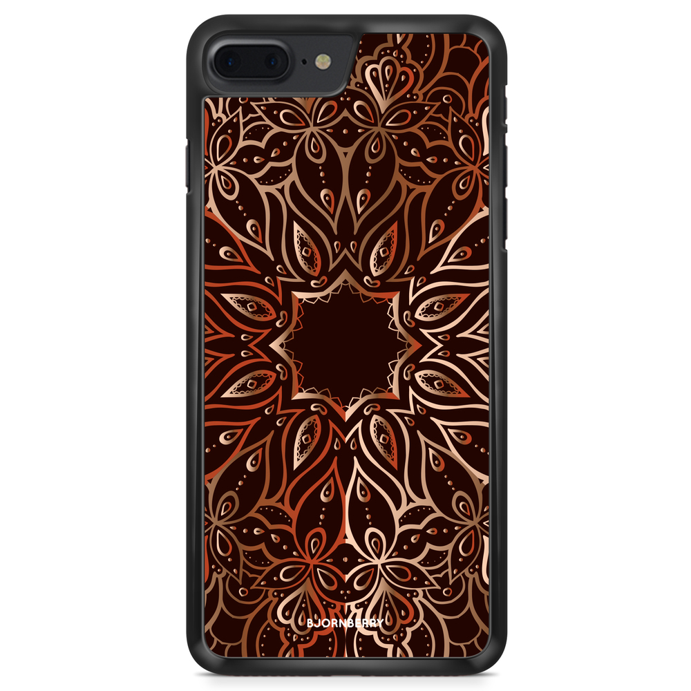 iPhone 8 Plus Skal - Bronze Mandala