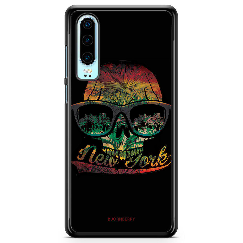 Huawei P30 Case - New York Skull