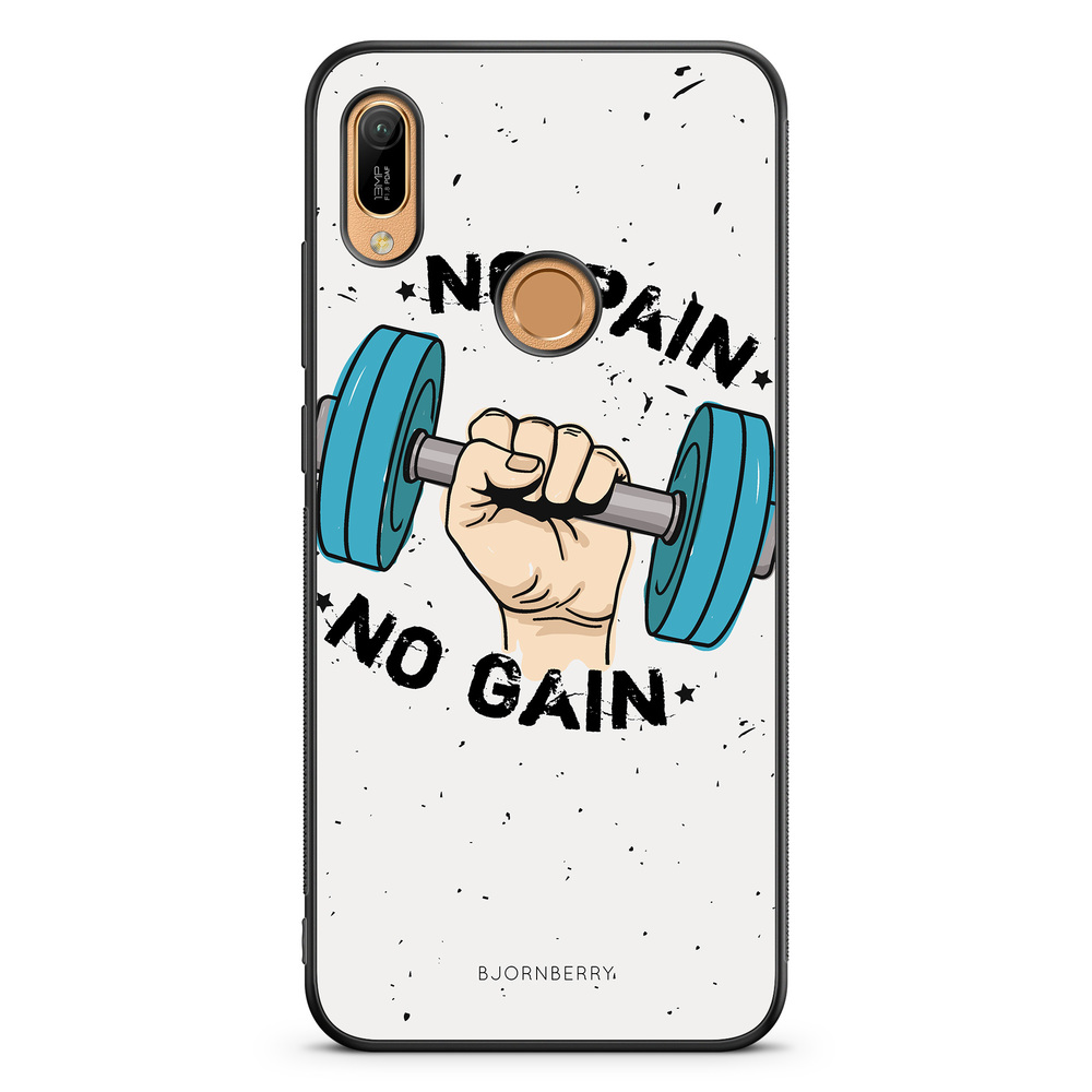 Huawei Y6 2019 Case - No Pain No Gain