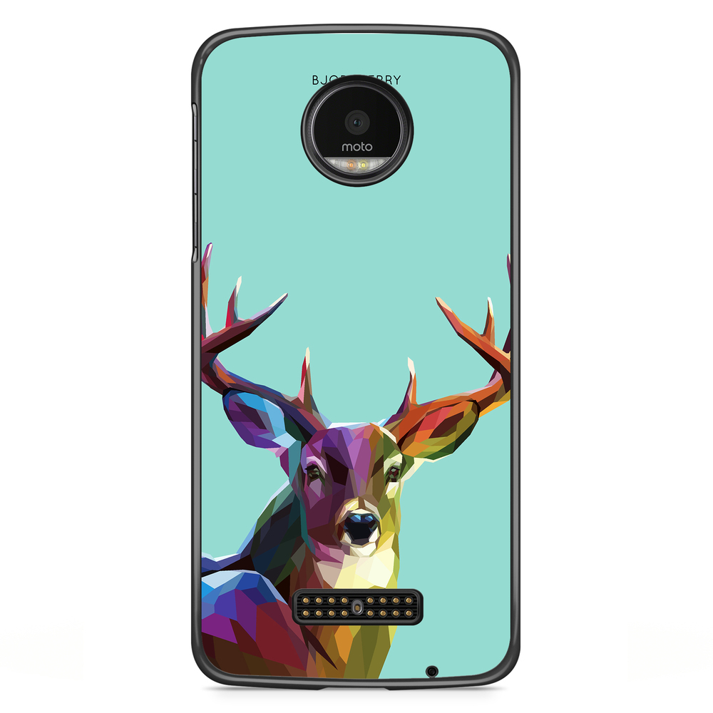 Moto Z2 Play Case - Colorful Deer