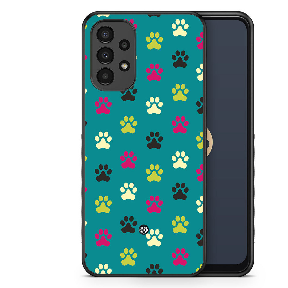 Samsung Galaxy A13 Case - Dog Footprint
