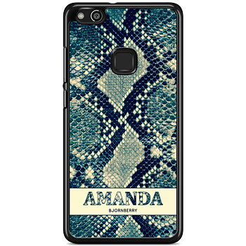 Huawei P10 Lite Case Custom - Custom Blue Snake