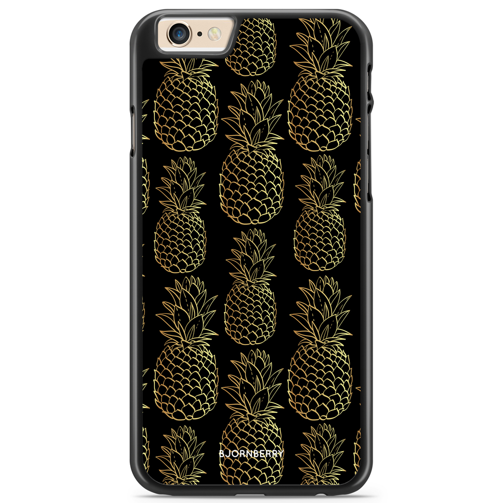 iPhone 6/6s Case - Gold Pineapples