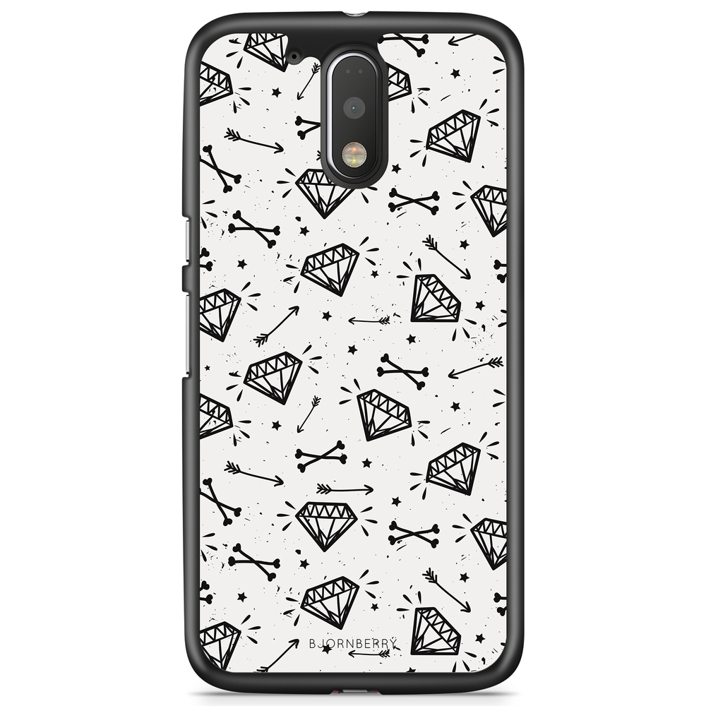Moto G4/G4 Plus Case - Diamond Pattern