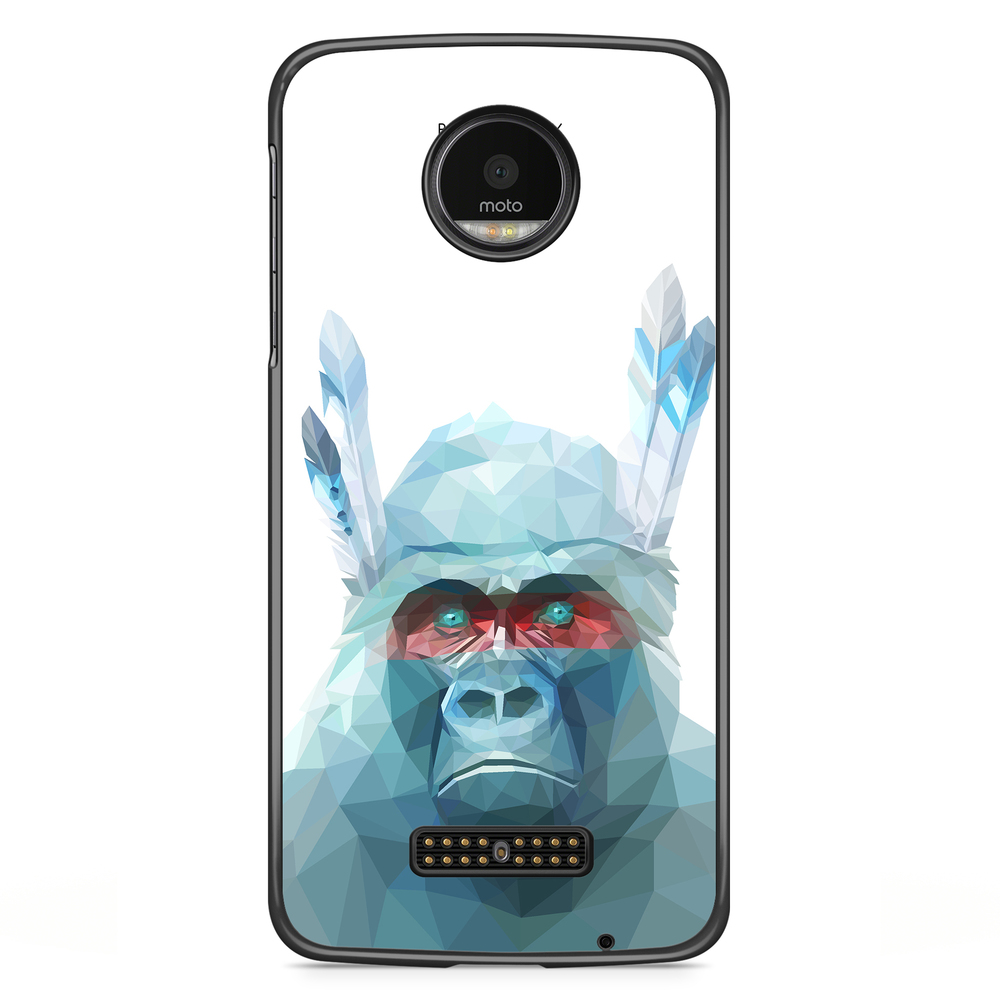 Moto Z2 Play Skal - Färgglad Gorilla