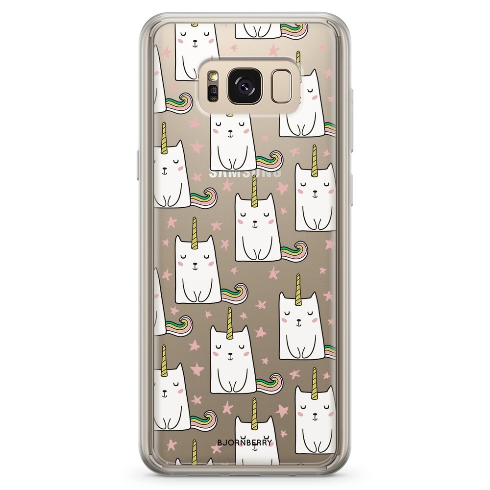 Samsung Galaxy S8 Plus Fashion Case - Cat Unicorn