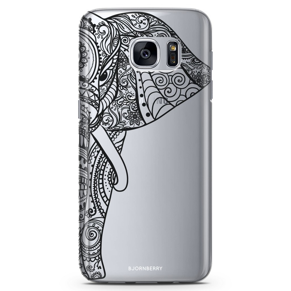 Samsung Galaxy S7 TPU Case - Mandala Elephant