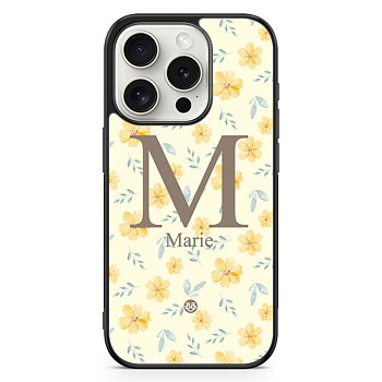 iPhone 15 Pro Custom Skal - AWAKEN - Golden Bloom
