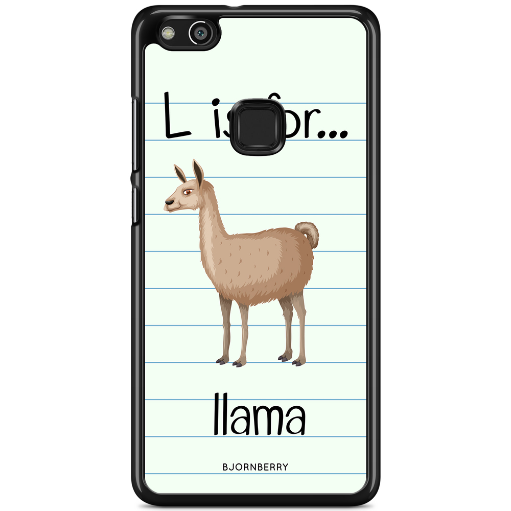 Huawei P10 Lite Case - L Is For Llama