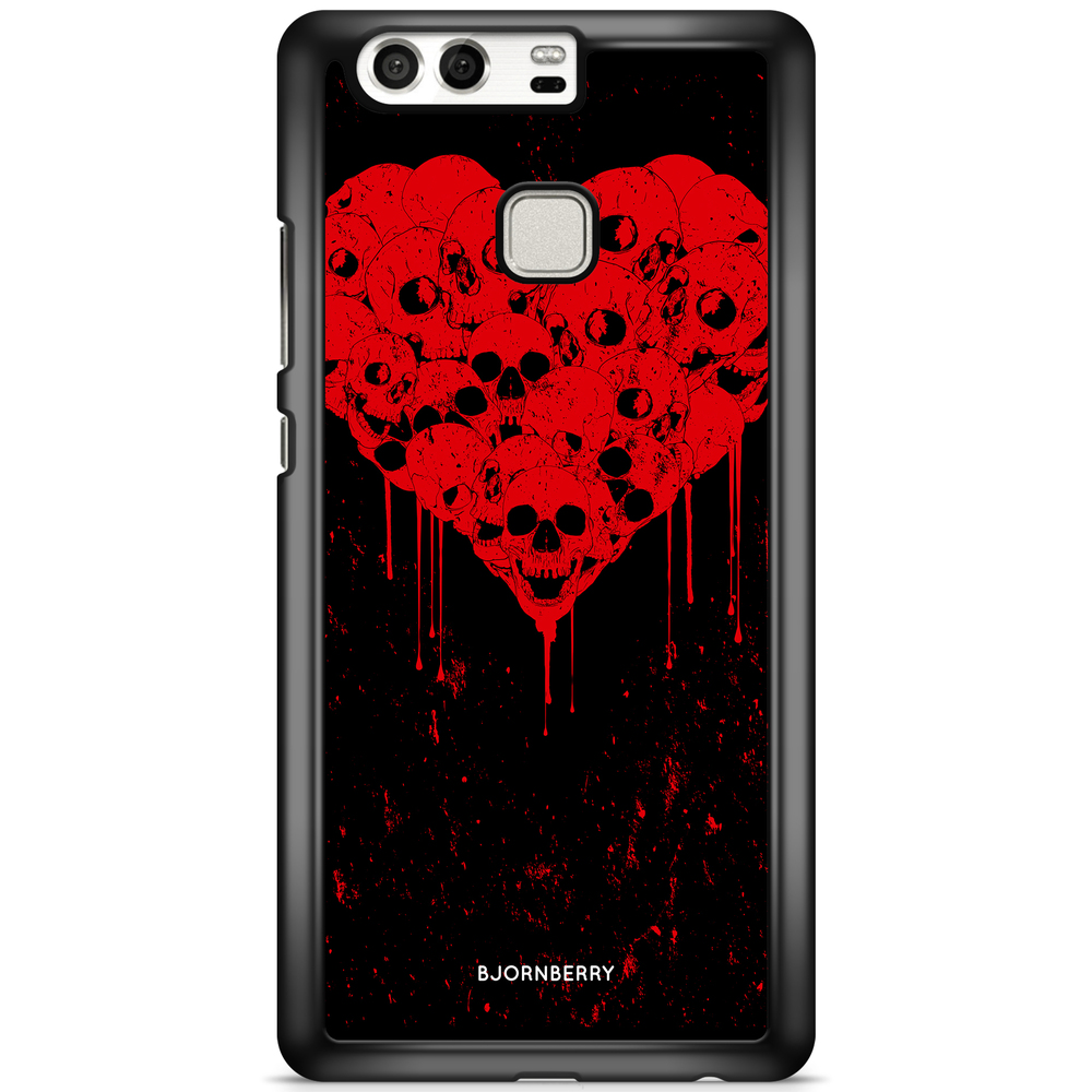 Huawei P9 Case - Skull Heart