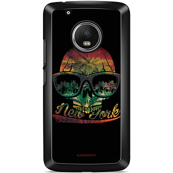 Motorola/Lenovo Moto G5 Case - New York Skull