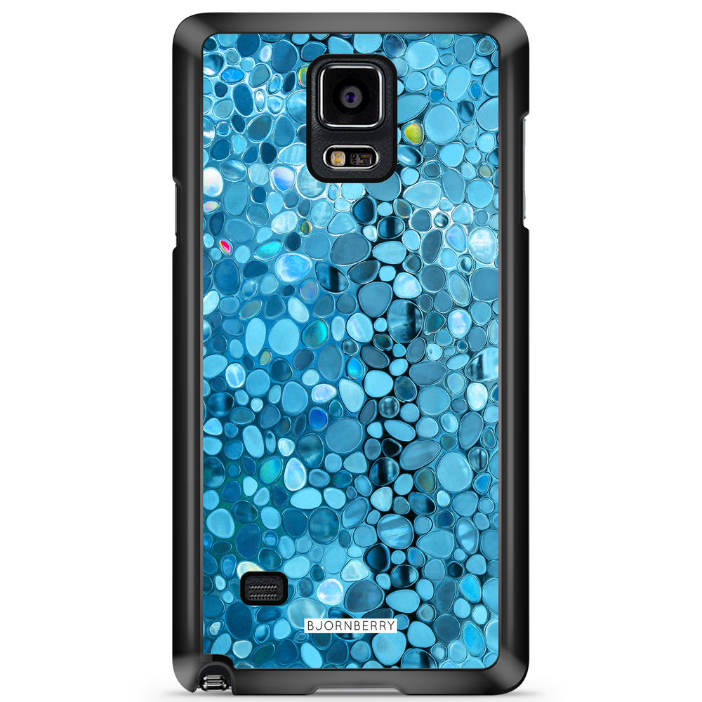 Samsung Galaxy Note 4 Case - Stained Glass Blue