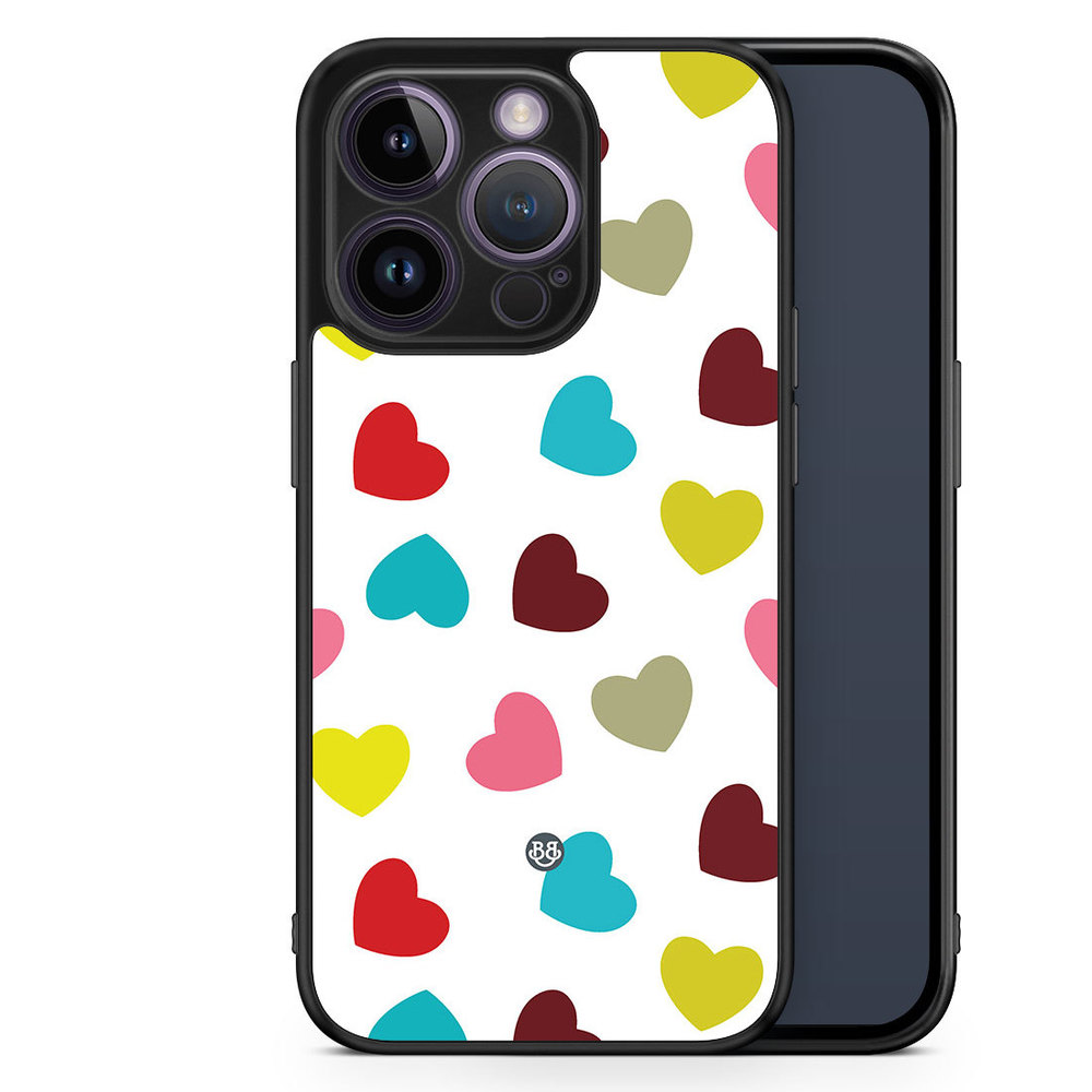 iPhone 14 Pro Case - Hearts