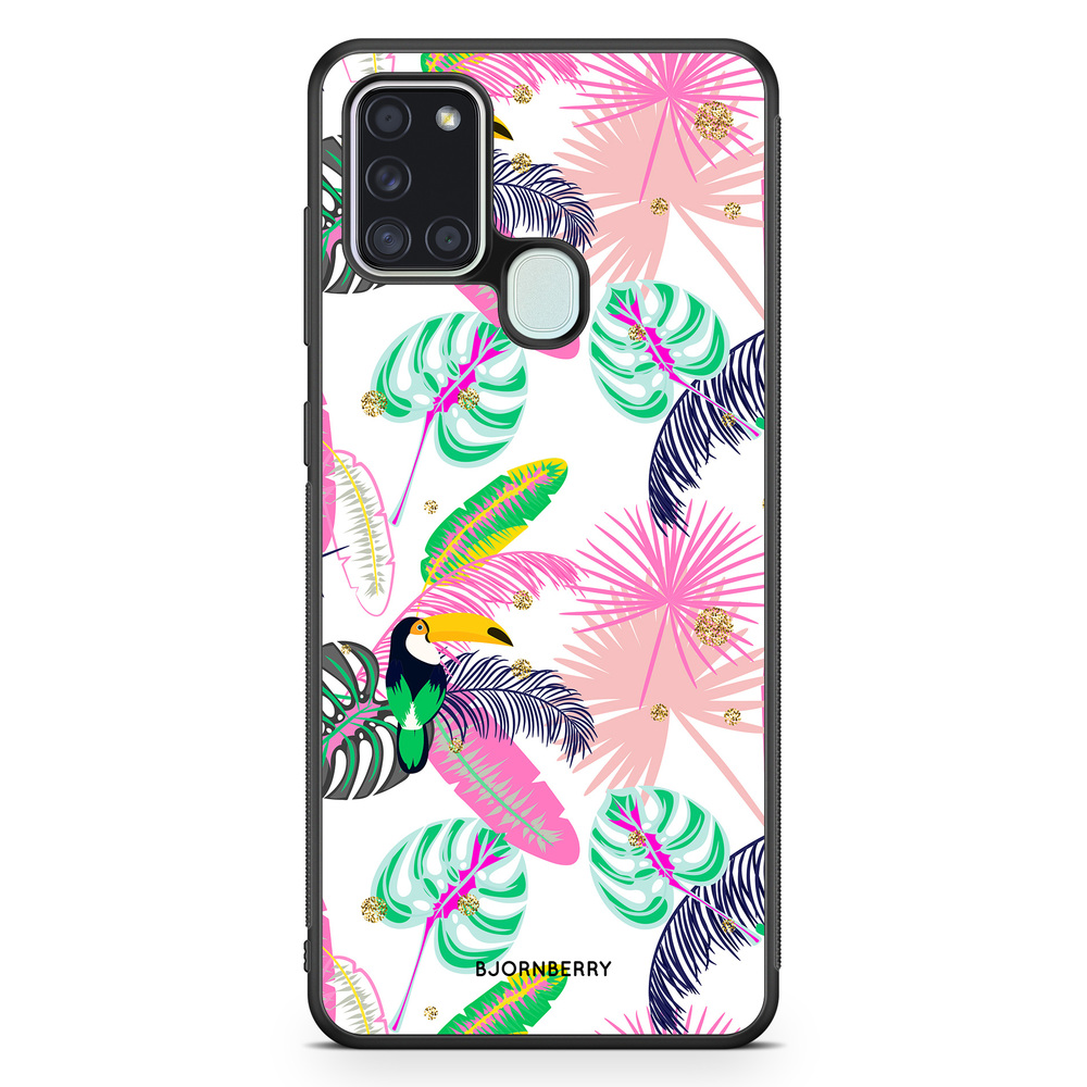 Samsung Galaxy A21s Case - Tropical Pattern