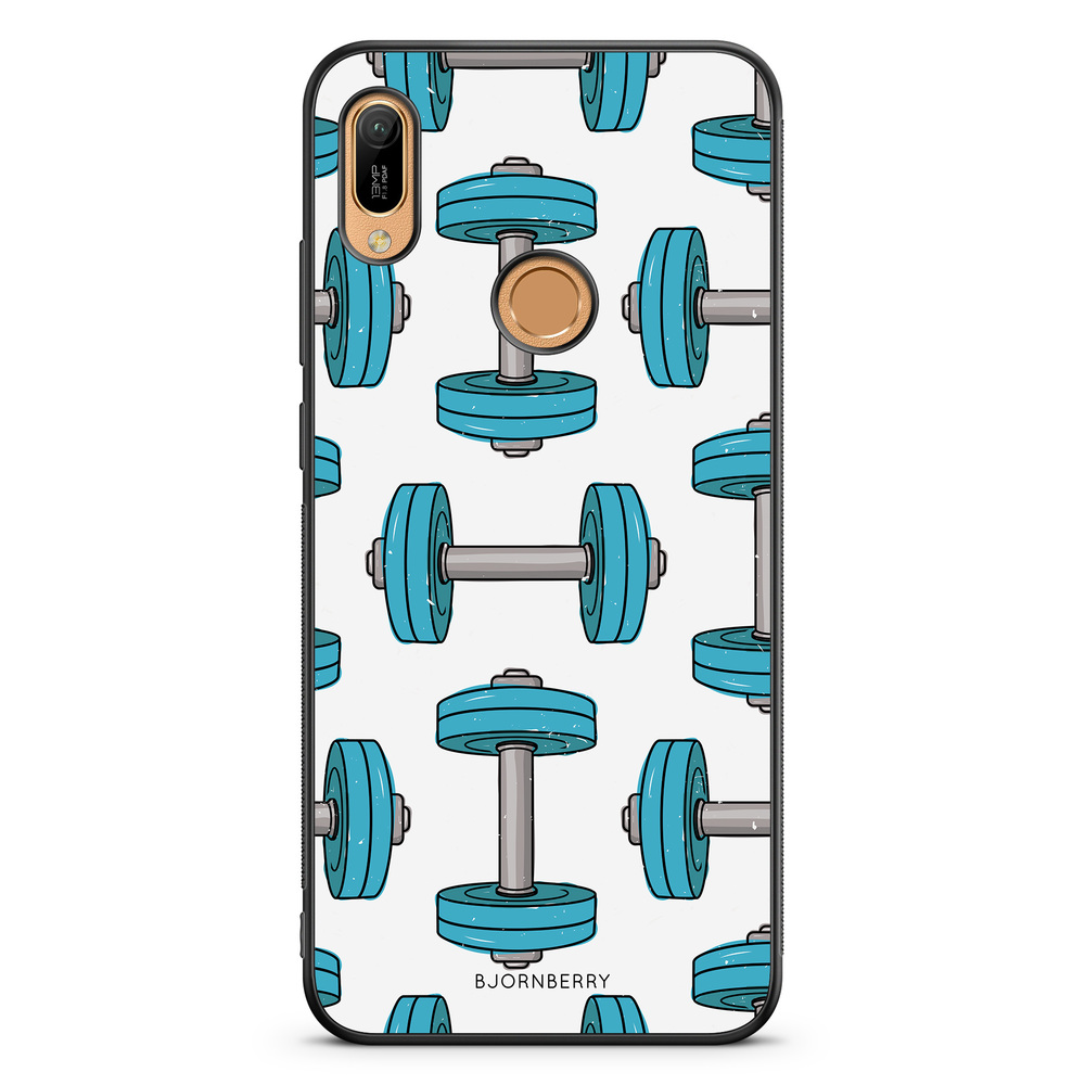 Huawei Y6 2019 Case - Dumbbells