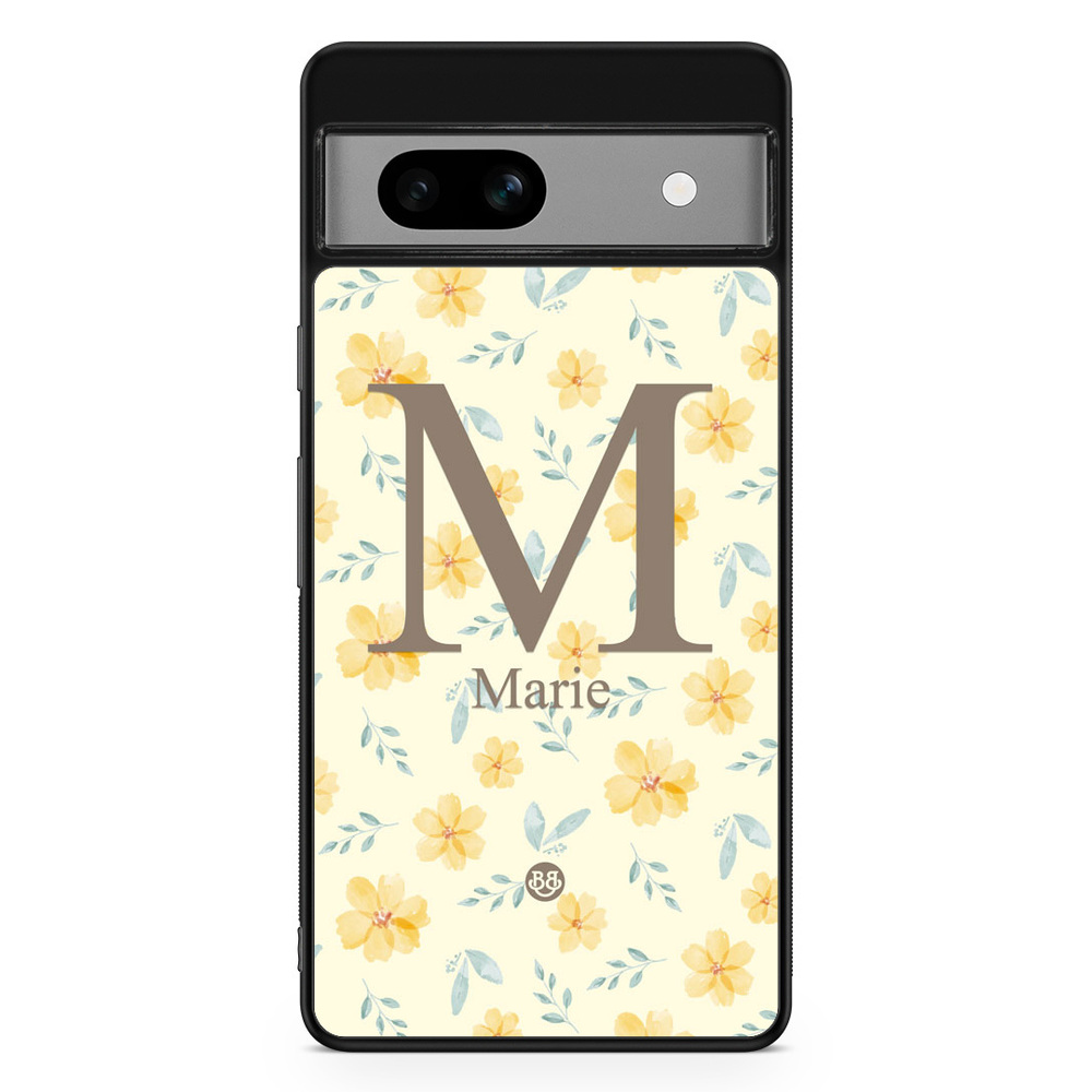 Google Pixel 7a Custom Case - AWAKEN - Golden Bloom