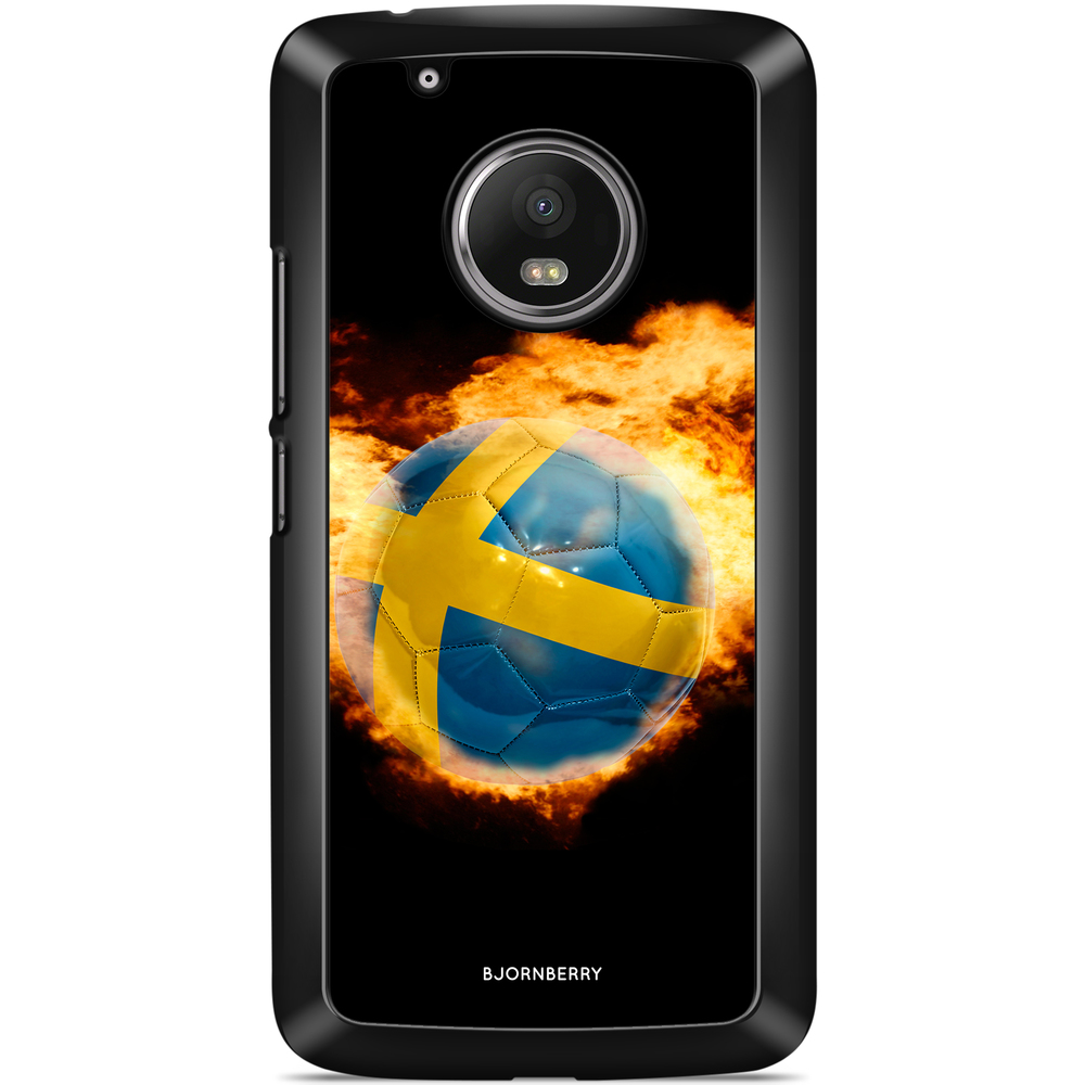 Moto G5 Plus Case - Sweden Soccer