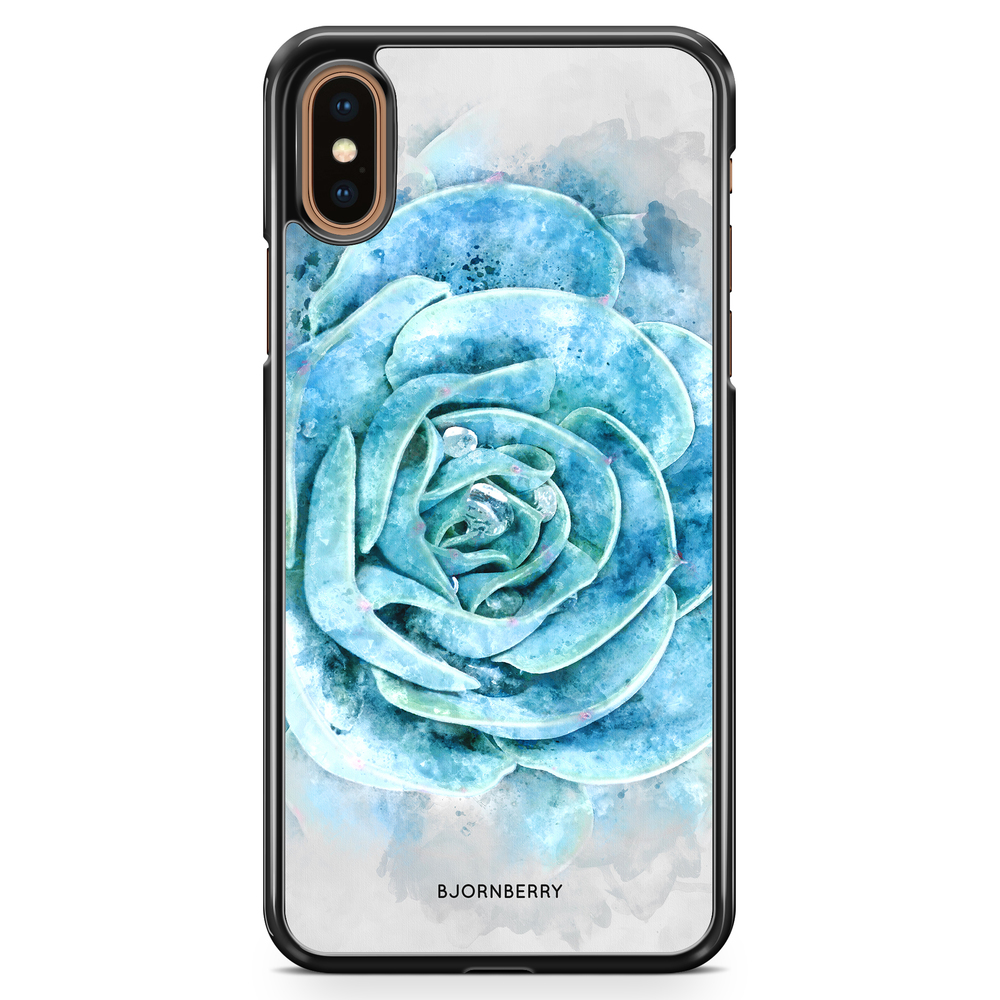 iPhone XS Max Case - Blue Cactus