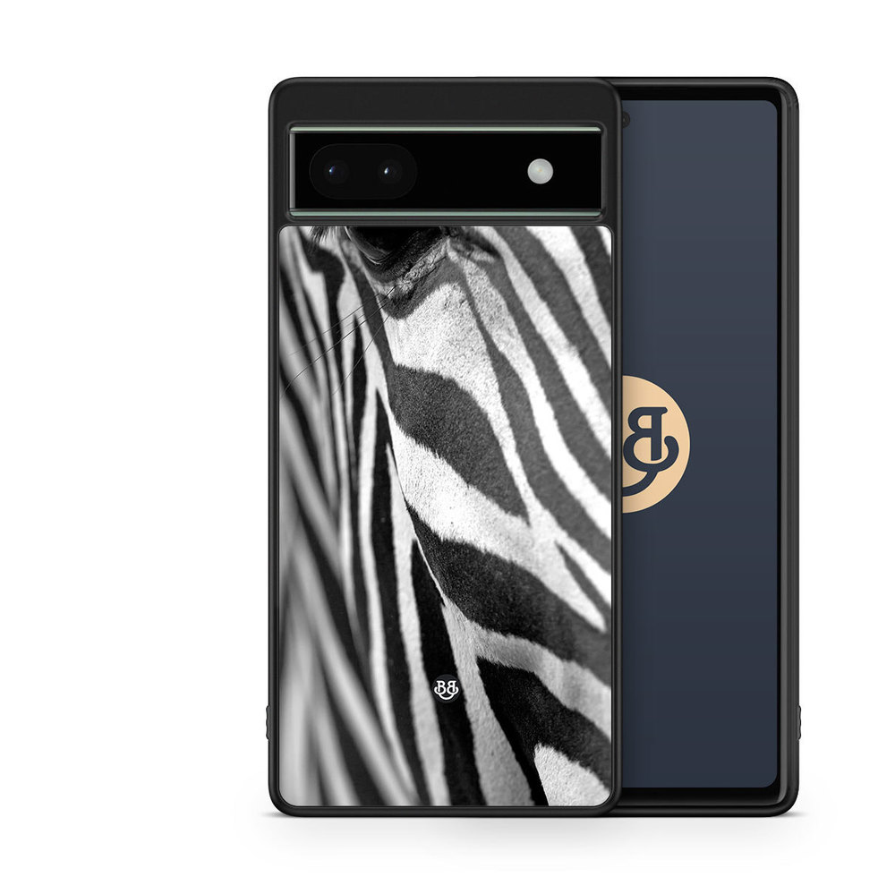 Google Pixel 6a Case - Zebra Eye