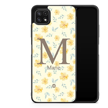 Samsung Galaxy A22 5G Custom Case - AWAKEN - Golden Bloom